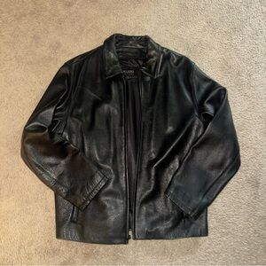 Wilsons Leather Classic Black Jacket